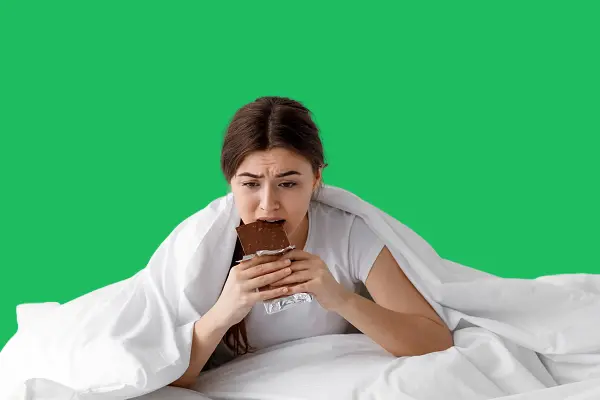 The harmful effects of sugars before bed on a diet