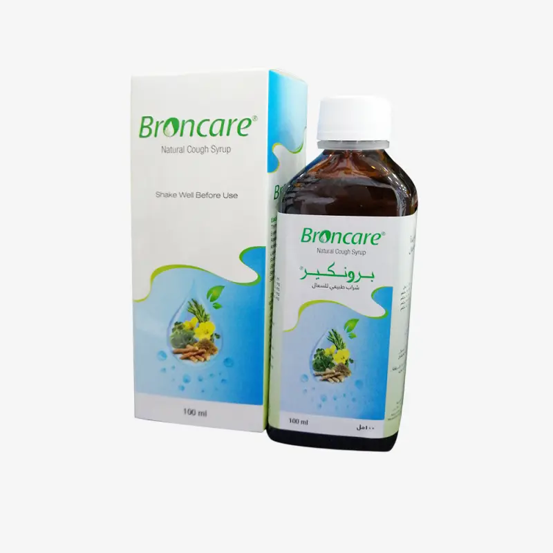 برونكير 100 ملي شراب 5%