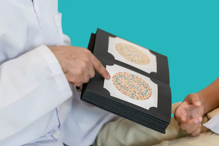 صعوبة التمييز بين الالوان من اعراض عمى الالوان