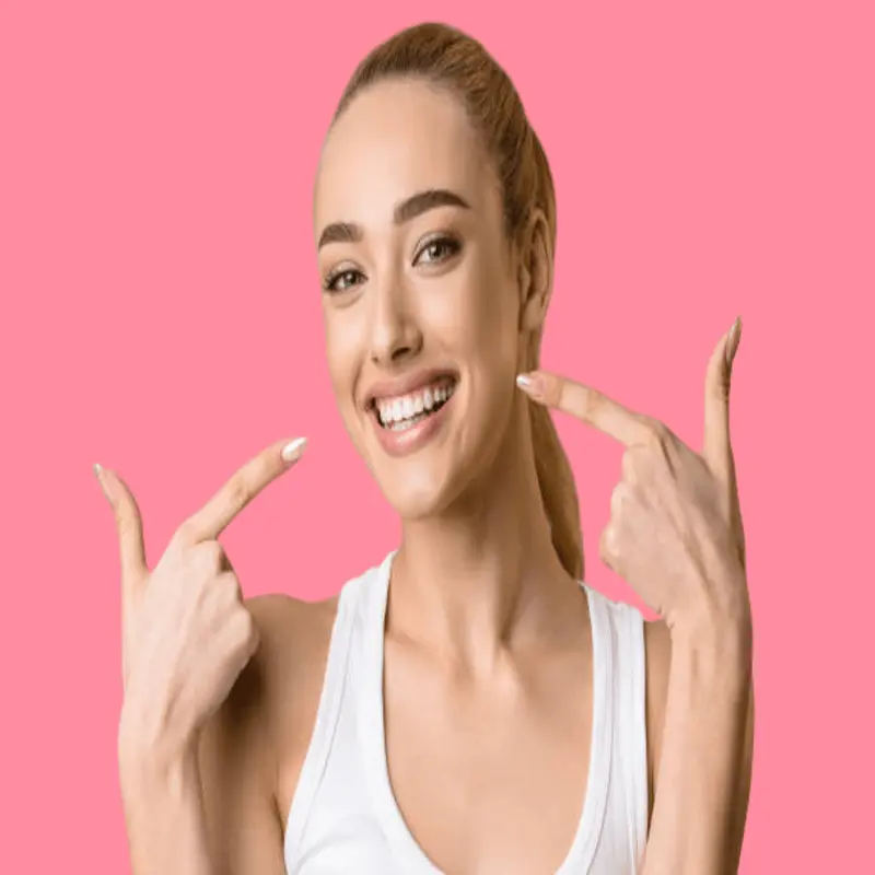 Daily care routine for strong and clean teeth 