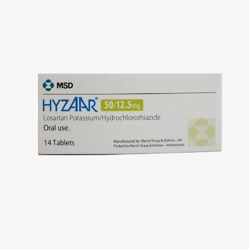 هايزار 50/12.5 مليجرام اقراص 14 قرص 50/12.5 مليجرام