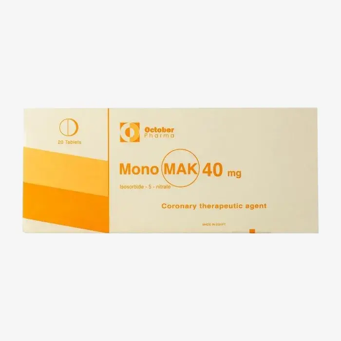 مونوماك 40 مليجرام اقراص 20 قرص 40mg