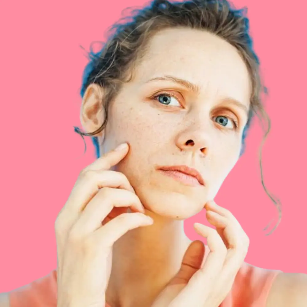 Is the skin damaged by hormonal disorders? 