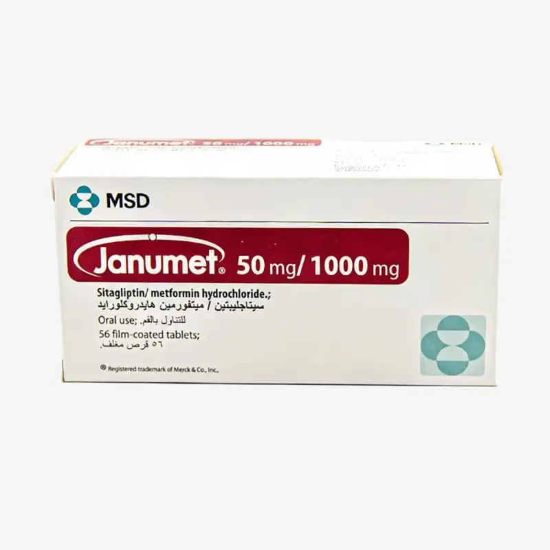 Janumet 50/1000 mg 56 tablets 50/1000mg
