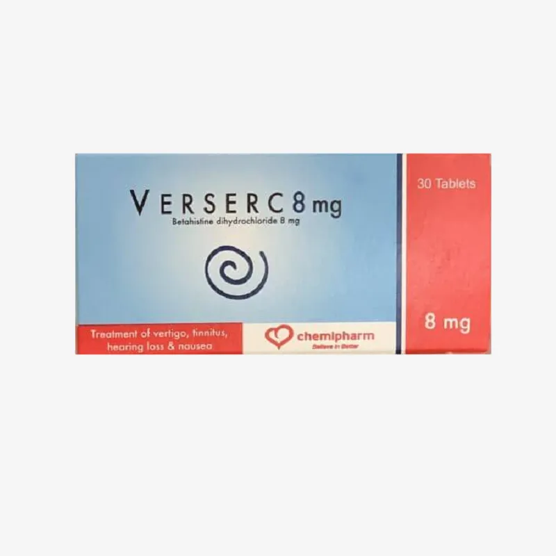 فيرسيرك 8 مليجرام اقراص 30 قرص 8mg