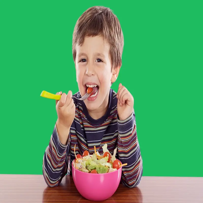 Healthy meals for children during a diet 