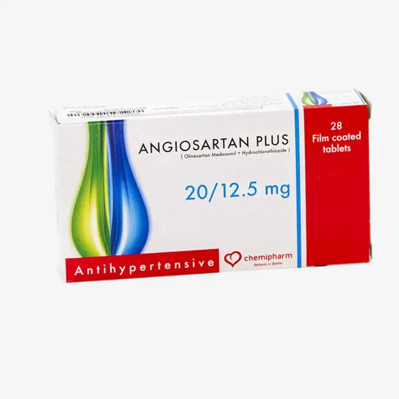 Angiosartan Plus 20 mg 28 Tablets 20mg