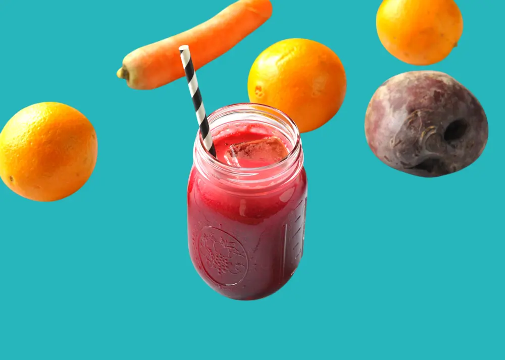 عصير البنجر بالبرتقال لتحسين امتصاص الحديد