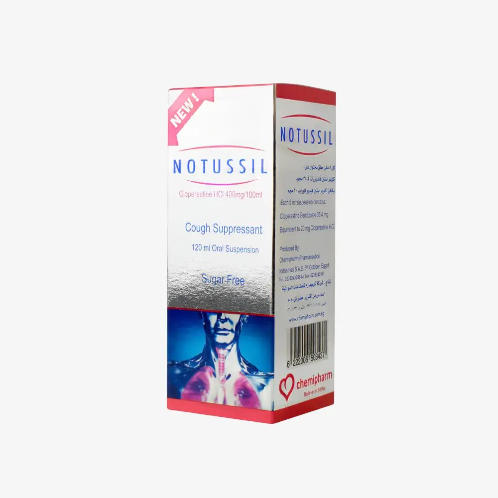 Notussil oral suspension 400 mg/100 mL 400 mg/100 mL