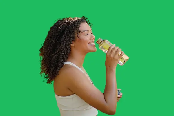 Drinking water while dieting