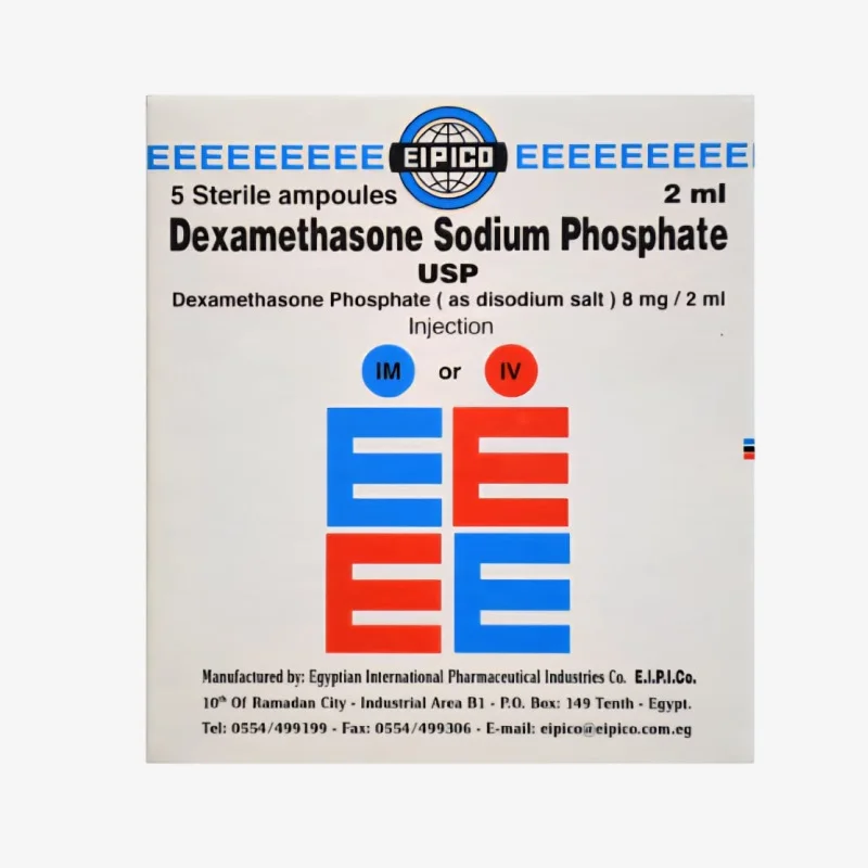 ديكساميثازون صوديوم فوسفات 8 مليجرام امبولات 8mg