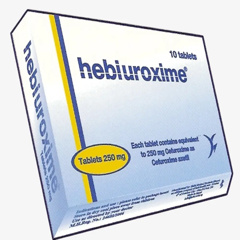 هيبيوروكسيم 125 مليجرام 10 اقراص 125mg