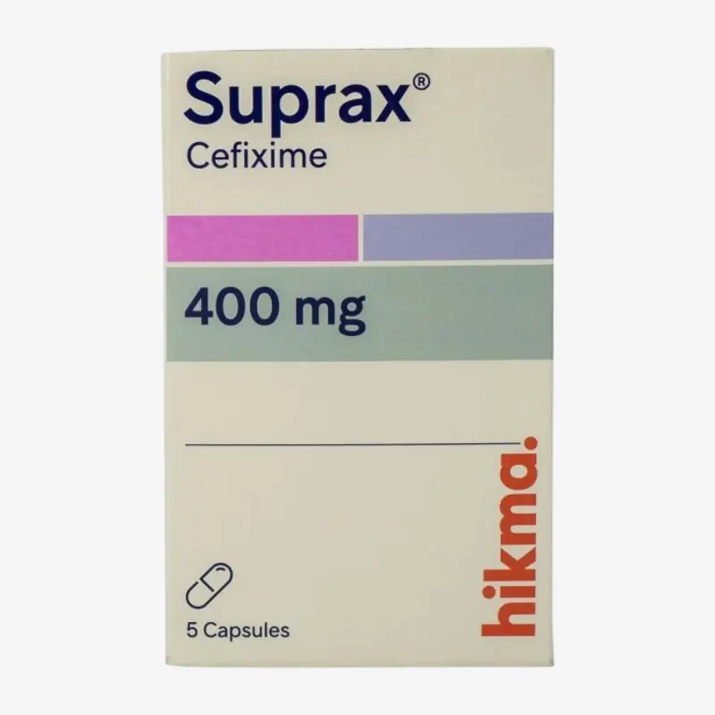 سوبراكس 400 مليجرام 5 كبسولات 400mg