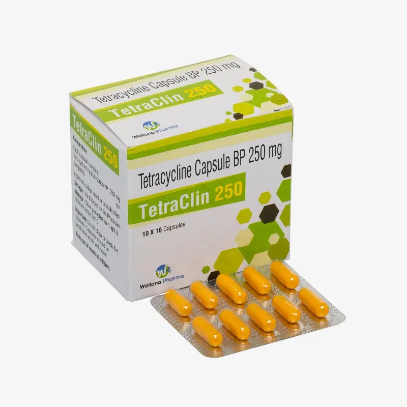 تيتراسيكلين 250 مليجرام كبسولات 250gm