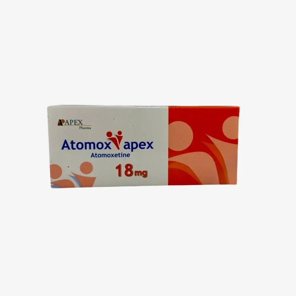 Atomox apex 18 mg 30 Capsules 18mg