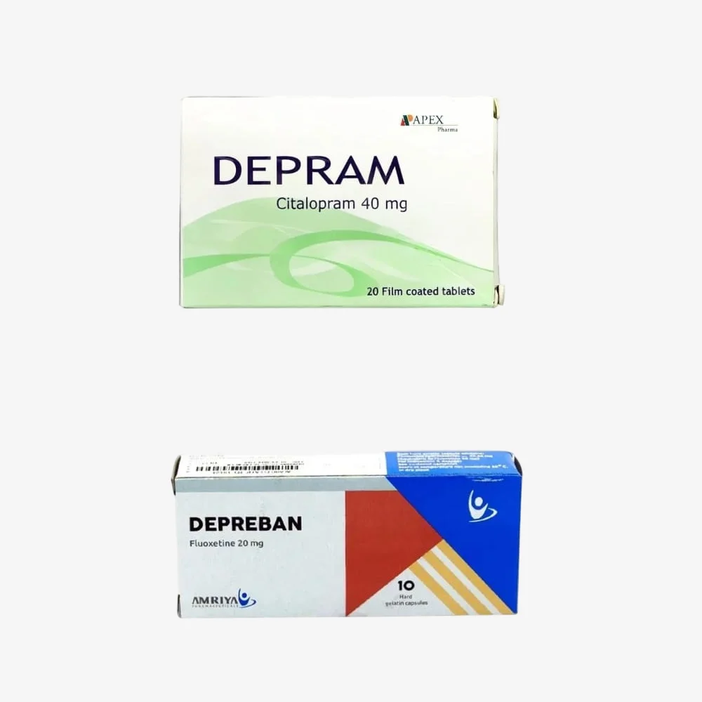 difference between depram and depreban and the best for treating depression 