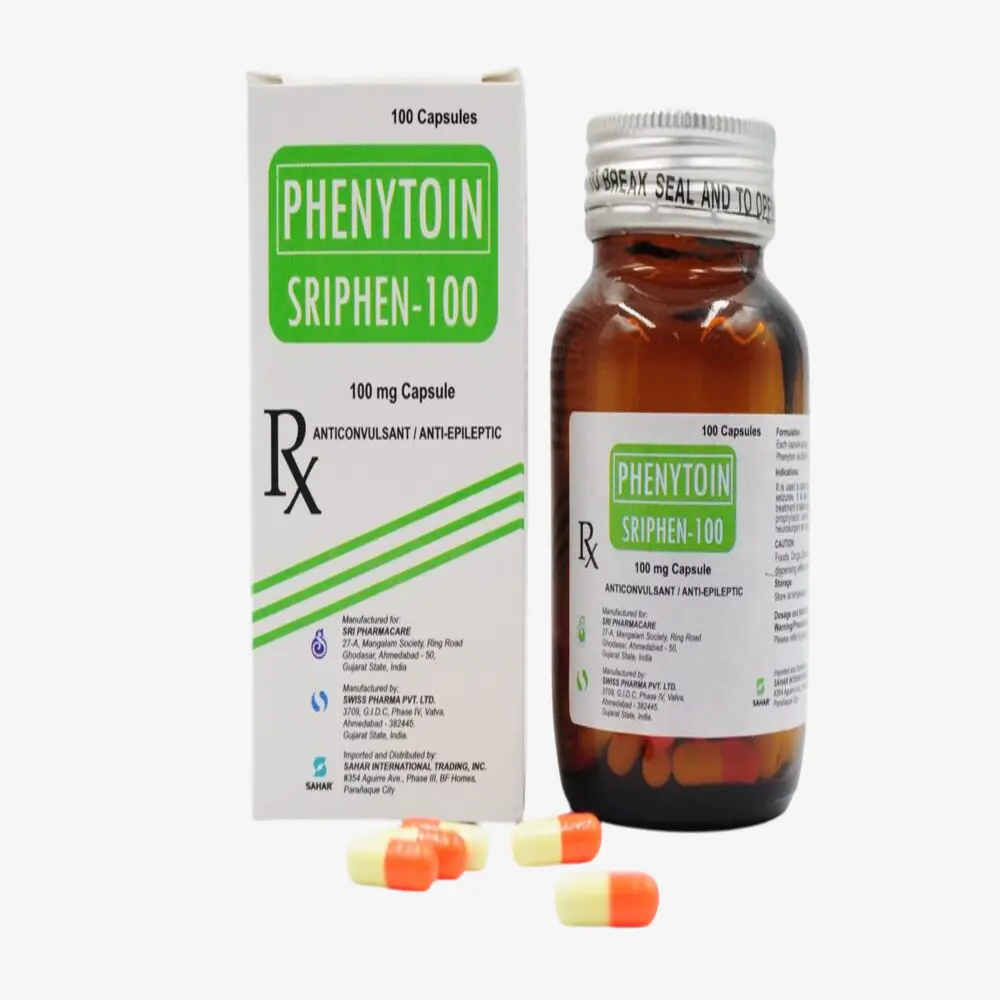 فينيتوين 100 مليجرام 40 كبسولة 100mg