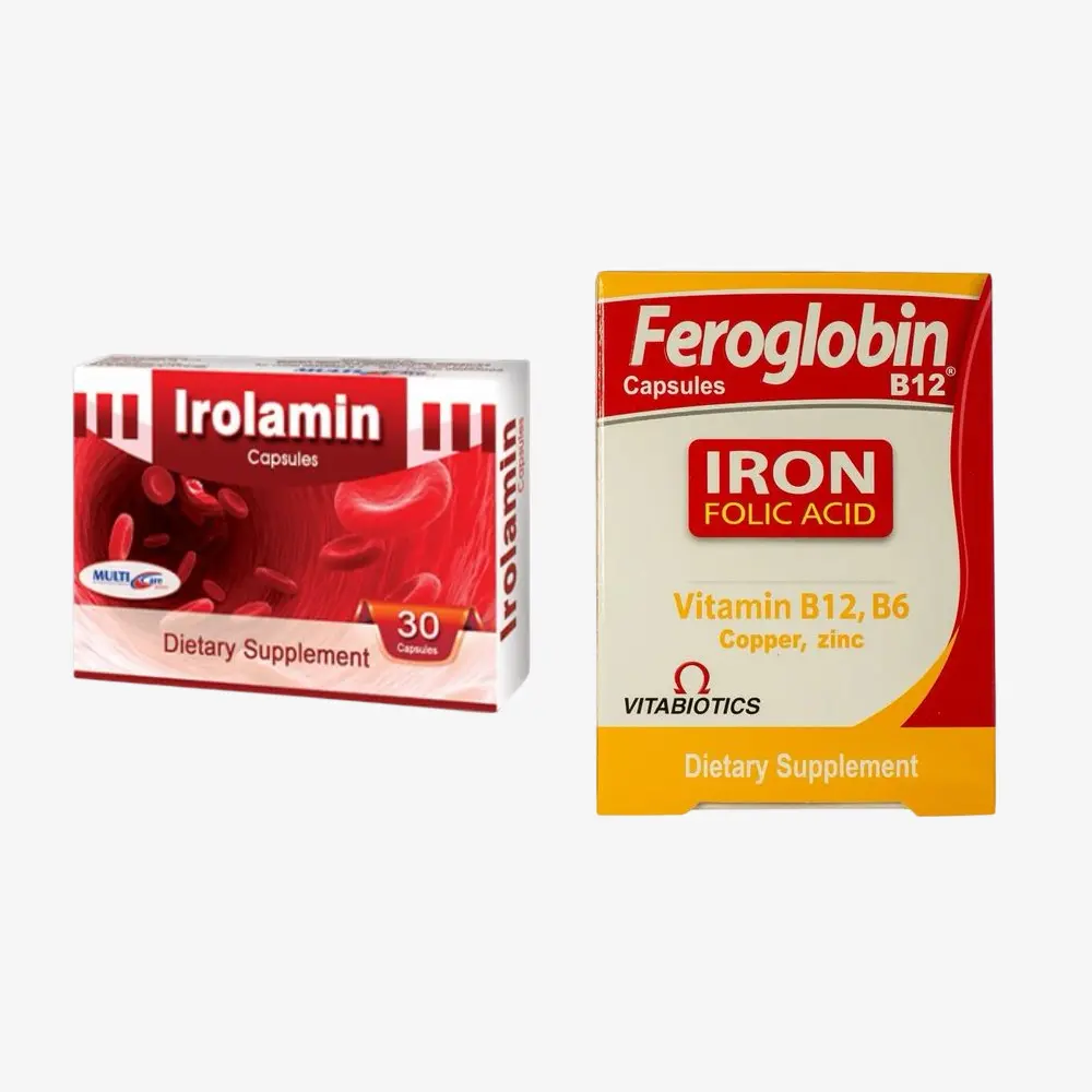 difference between irolamin and feroglobin and the best for iron replacement 