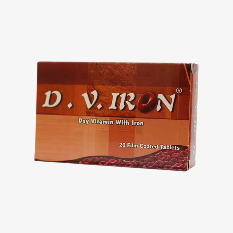 دي في ايرون اقراص 20 قرص 