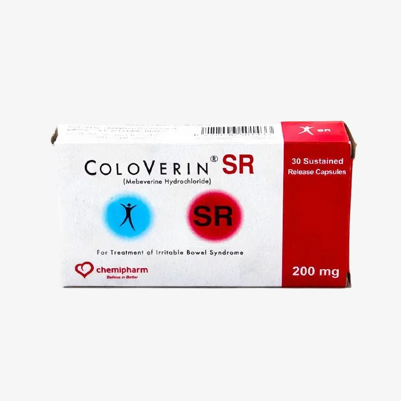 كولوفيرين اس ار كبسولات 200 مليجرام 200 مليجرام