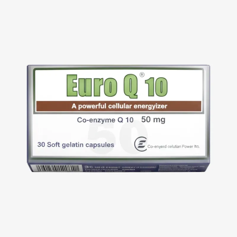 يورو كيو 10 كبسولات 50 مليجرام 50 مليجرام