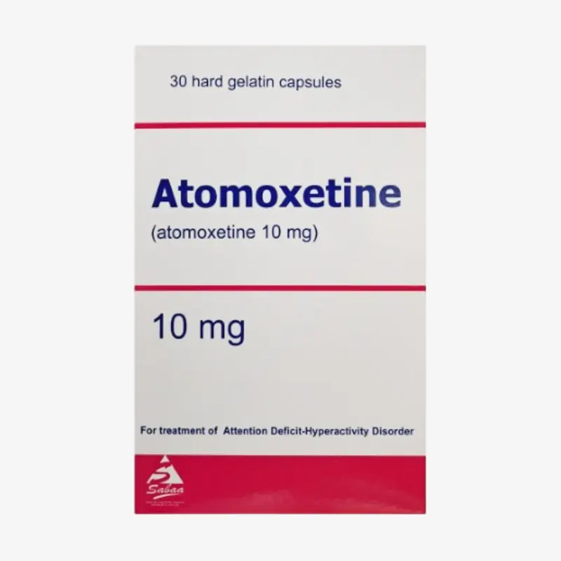أتوموكسيتين كبسولات (atomoxetine) بجميع التركيزات 10 و25 و40 و60 مجم 10 مجم