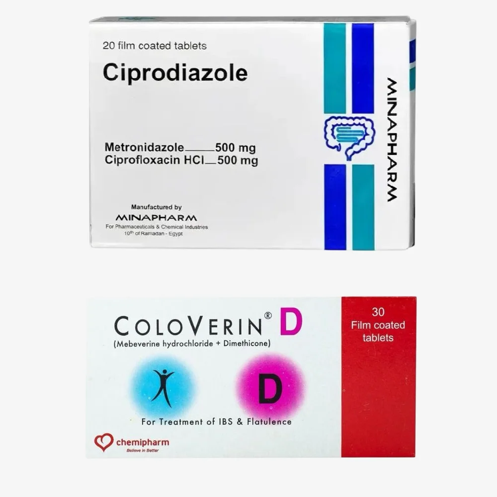 differences between ciprodiazole and coloverin and the best for colon 