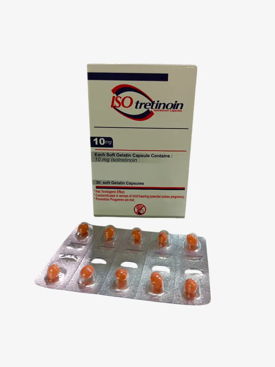 ايزوتريتينوين 10mg