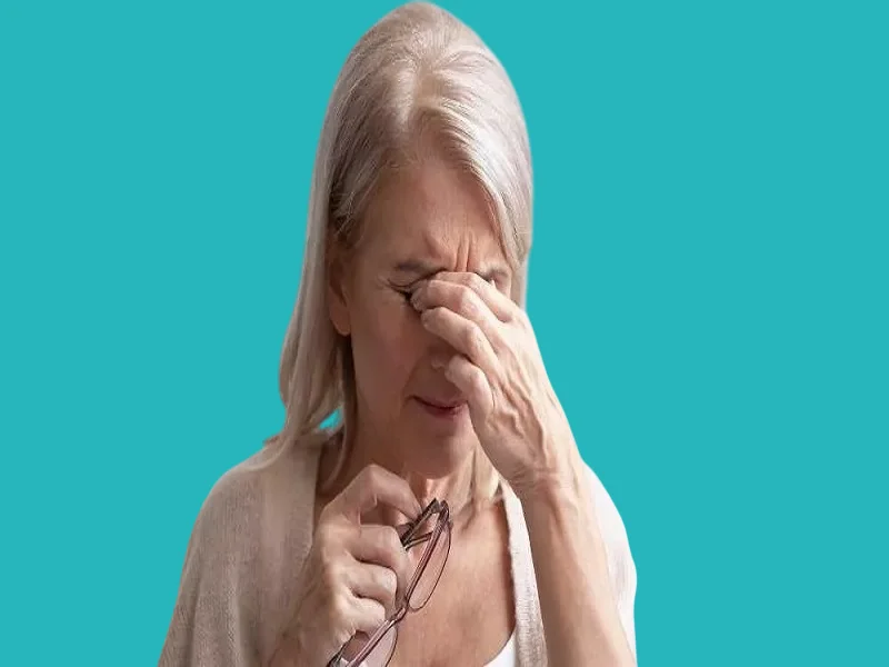 الاحساس بالثقل المستمر في العين من اعراض ارتفاع ضغط العين