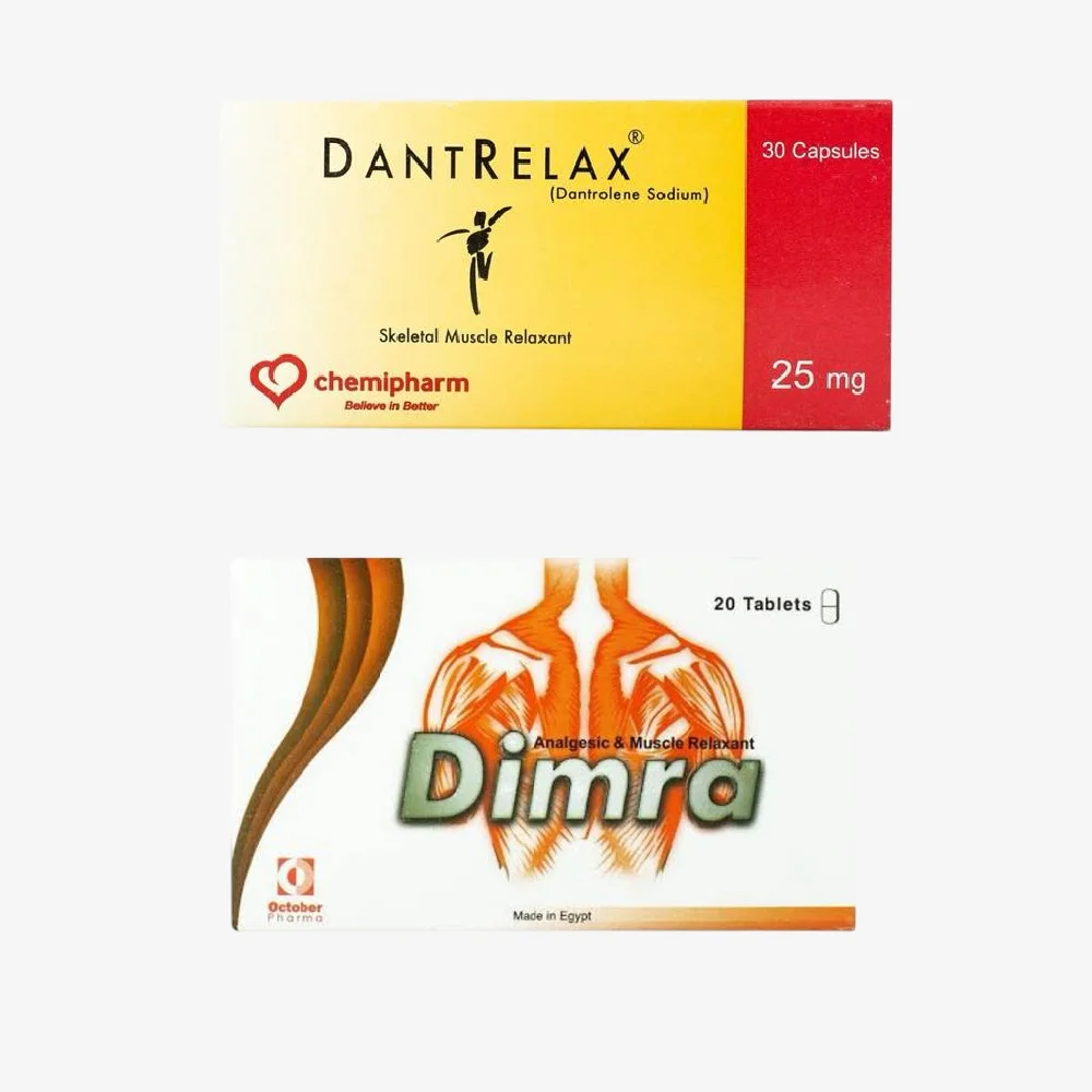 differences between dantrelax and demra and the best for muscles 