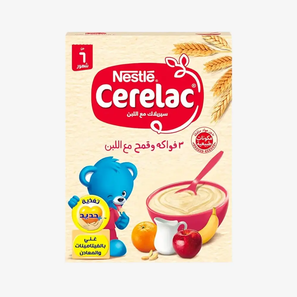 Cerelac Fruits wheat milk 200 gm