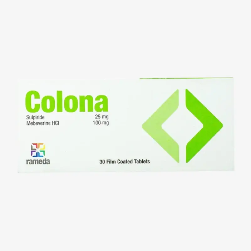 كولونا اقراص لعلاج القولون العصبي والانتفاخ 