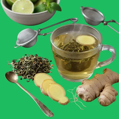 Green Tea and Ginger