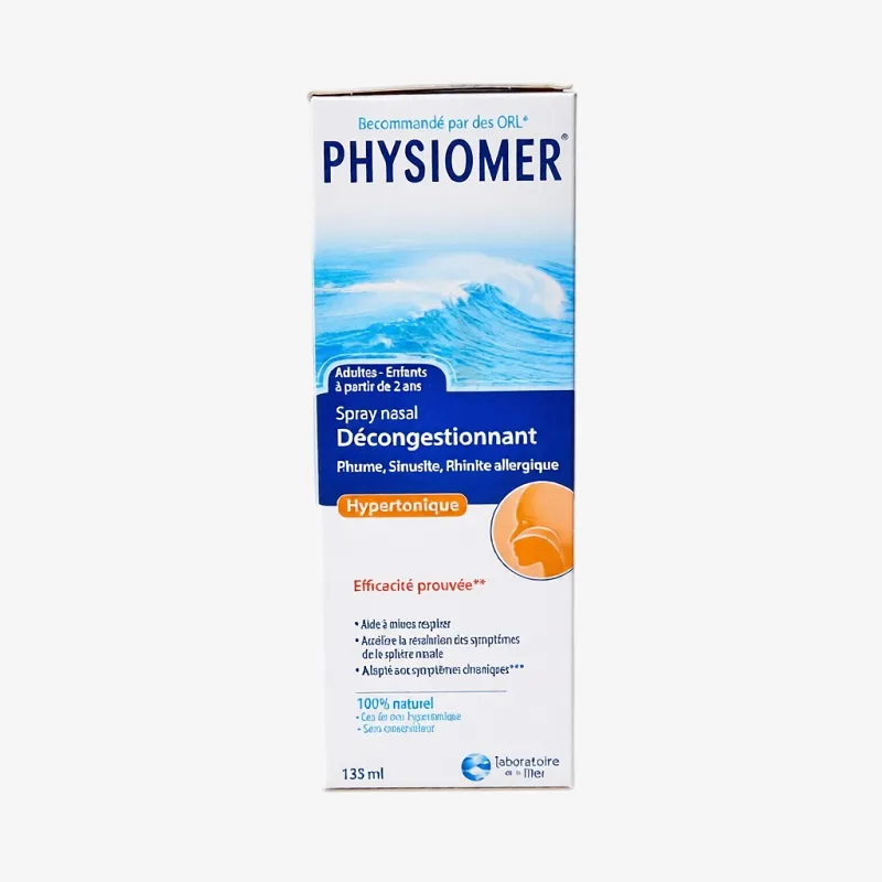 physiomer hypertonic nasal spray adult 135 ml 135 ml