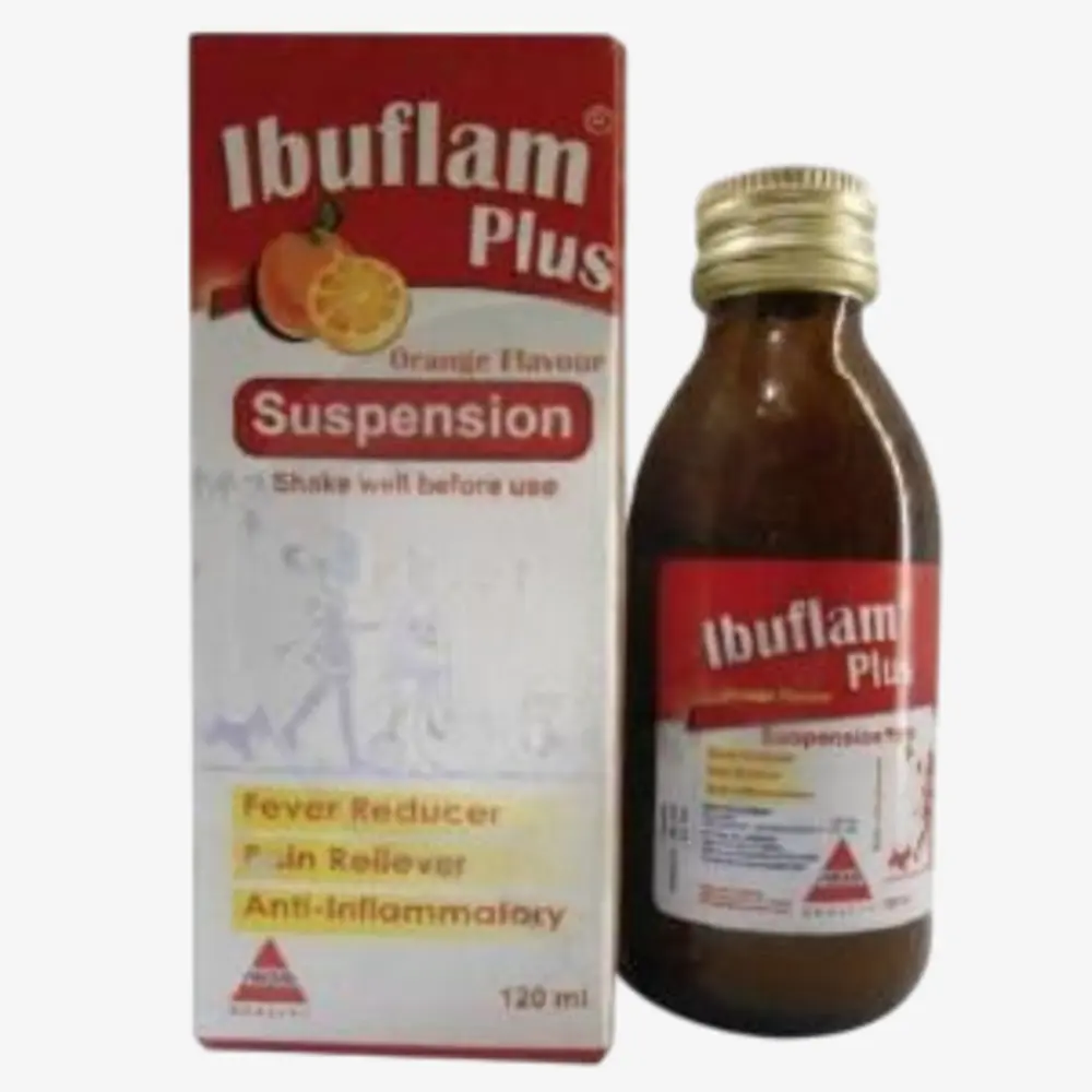 ايبوفلام بلس 100 مليجرام 120 ملي شراب 100mg
