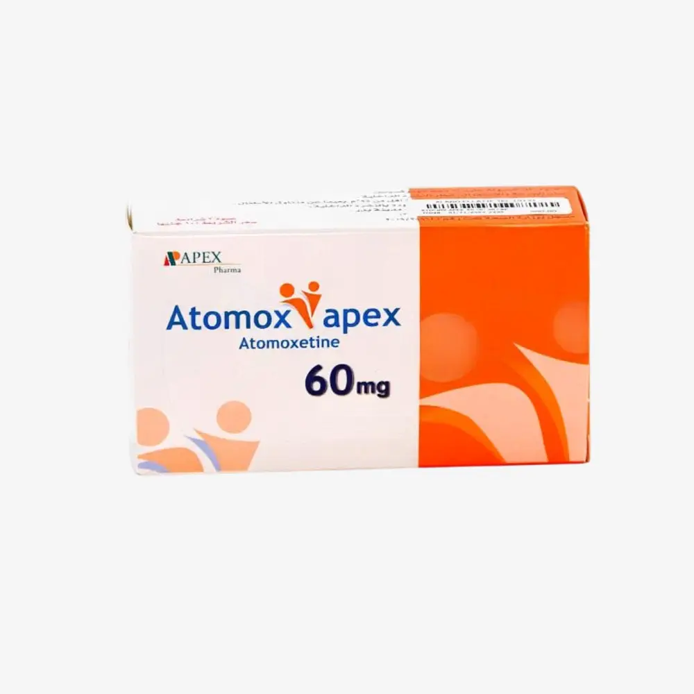 Atomox apex 60 mg 30 Capsules 60mg