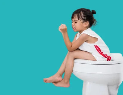 Chronic constipation causes fecal incontinence in children.