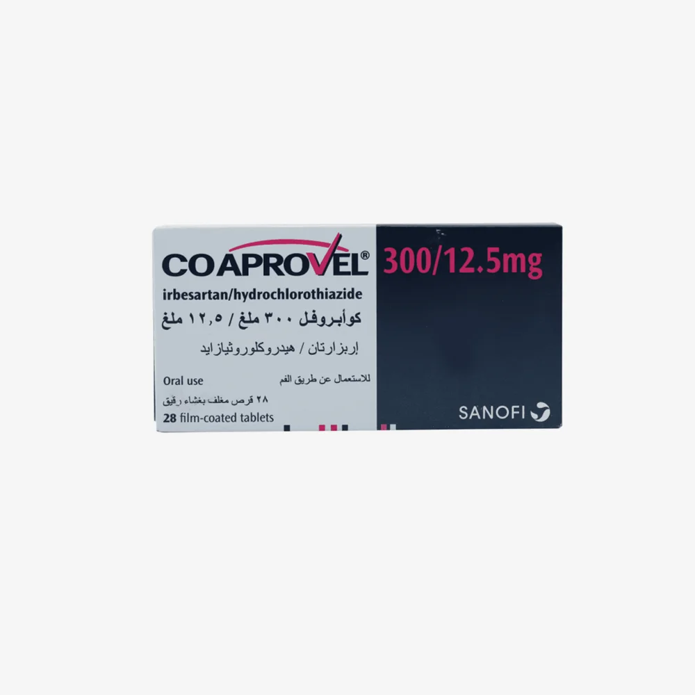 coaprovel 300/12.5 mg tablets - rosheta saudi arabia 