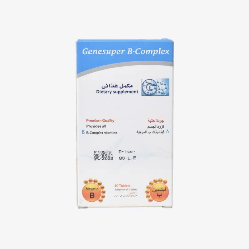genesuper b-complex 30 tablets 