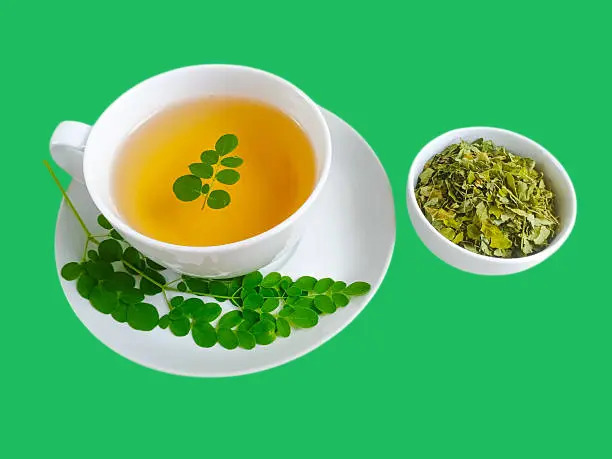 Moringa tea for burning fat
