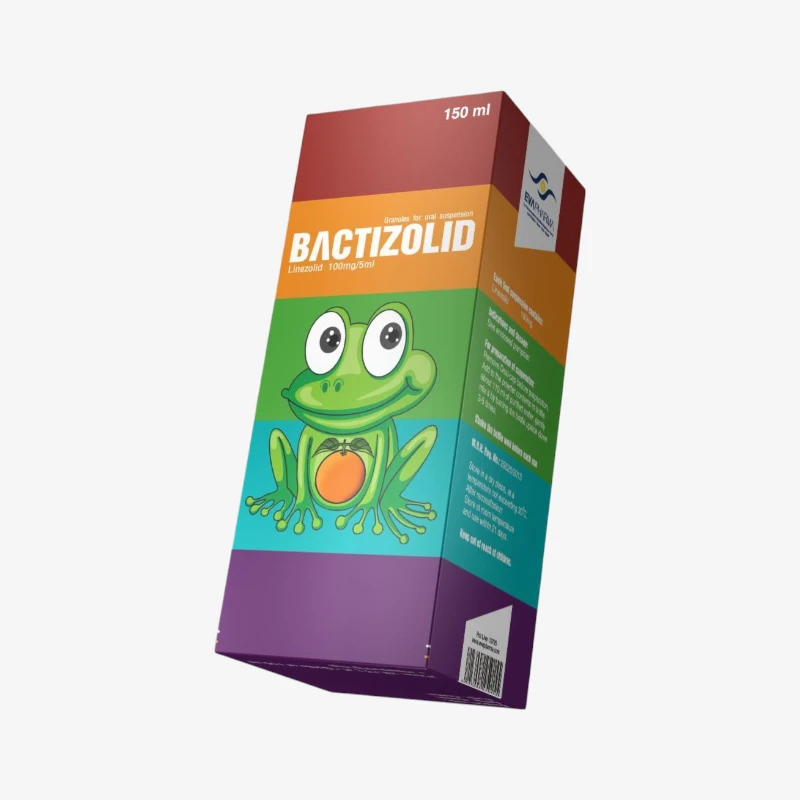 bactizolid 150 ml syrup 100mg