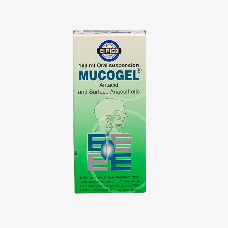 Mucogel 180 ml syrup 