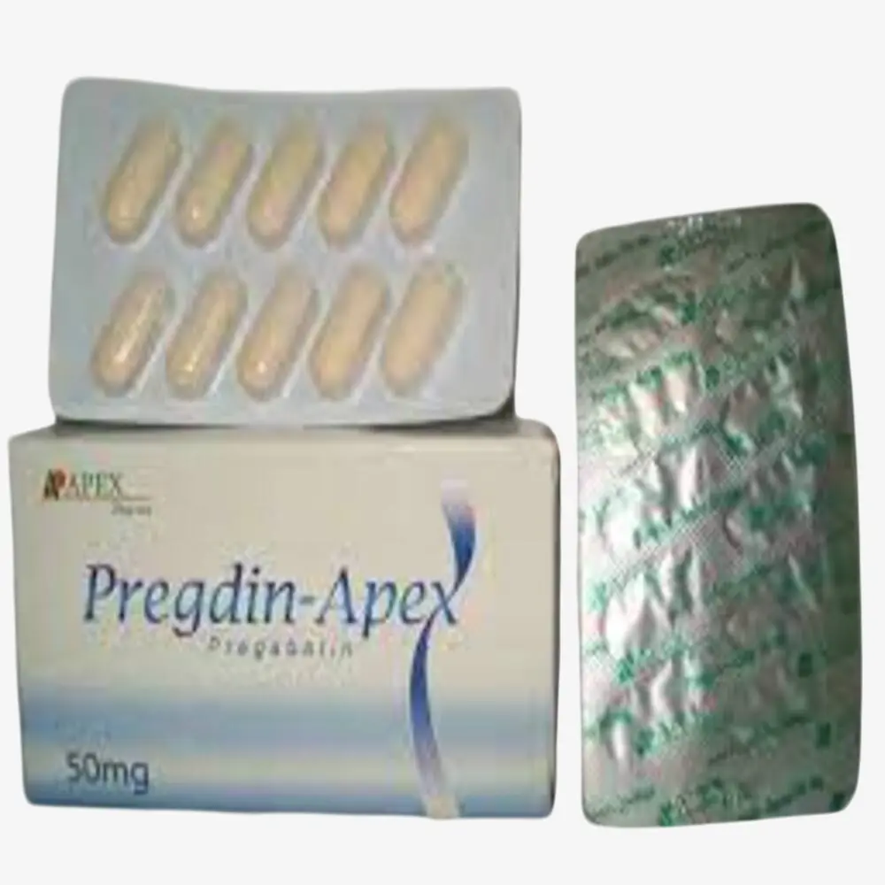 Pregdin-Apex 50 mg 20 Capsules 50mg