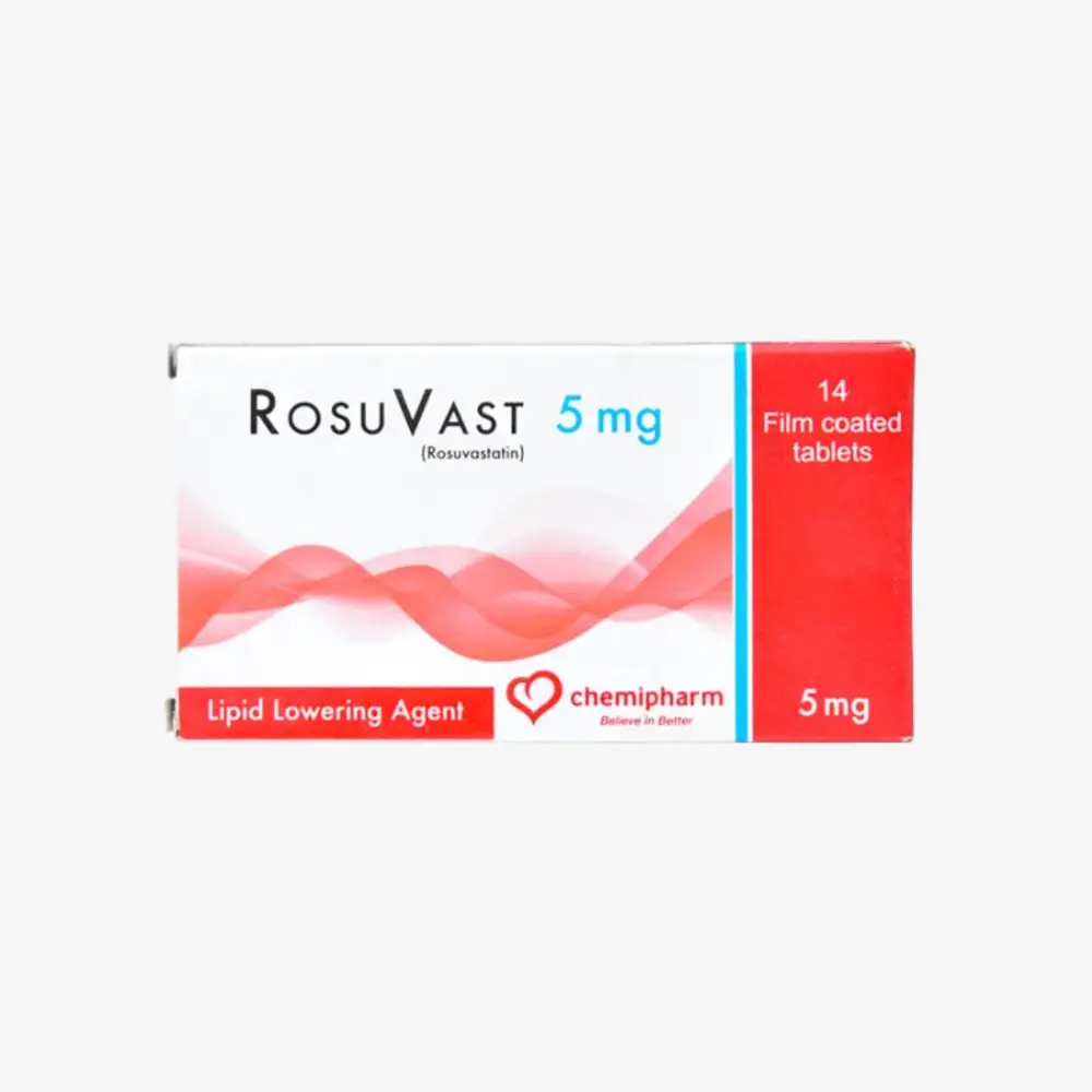 روزوفاست 5 مليجرام 14 قرص 5mg