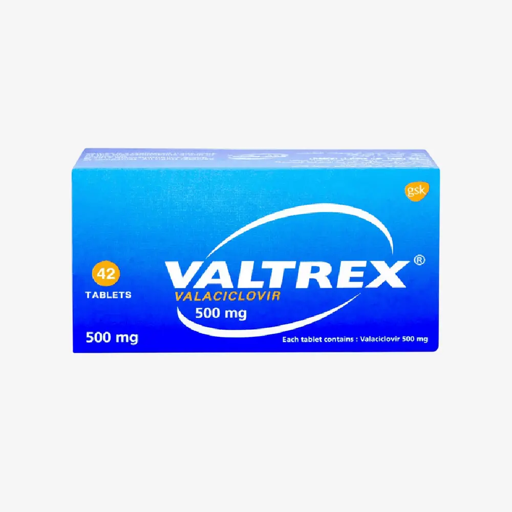 Valtrex 500 mg 42 tablets 500 mg