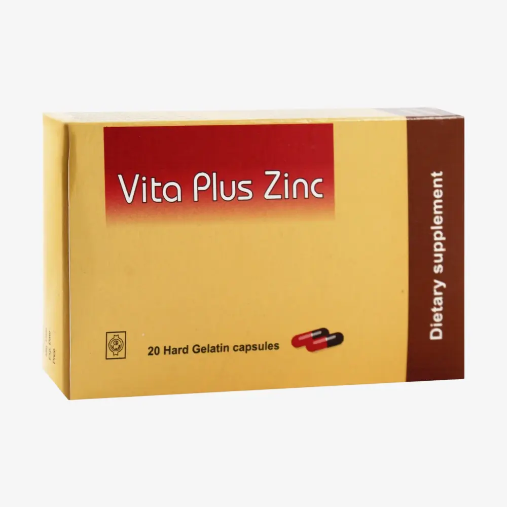 Vita Plus Zinc 20 Capsules 20 caps