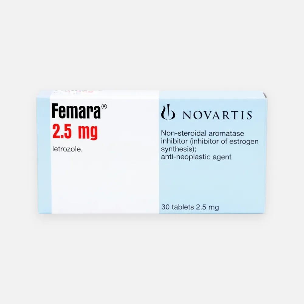 femara 2.5mg 30 tablets 2.5mg