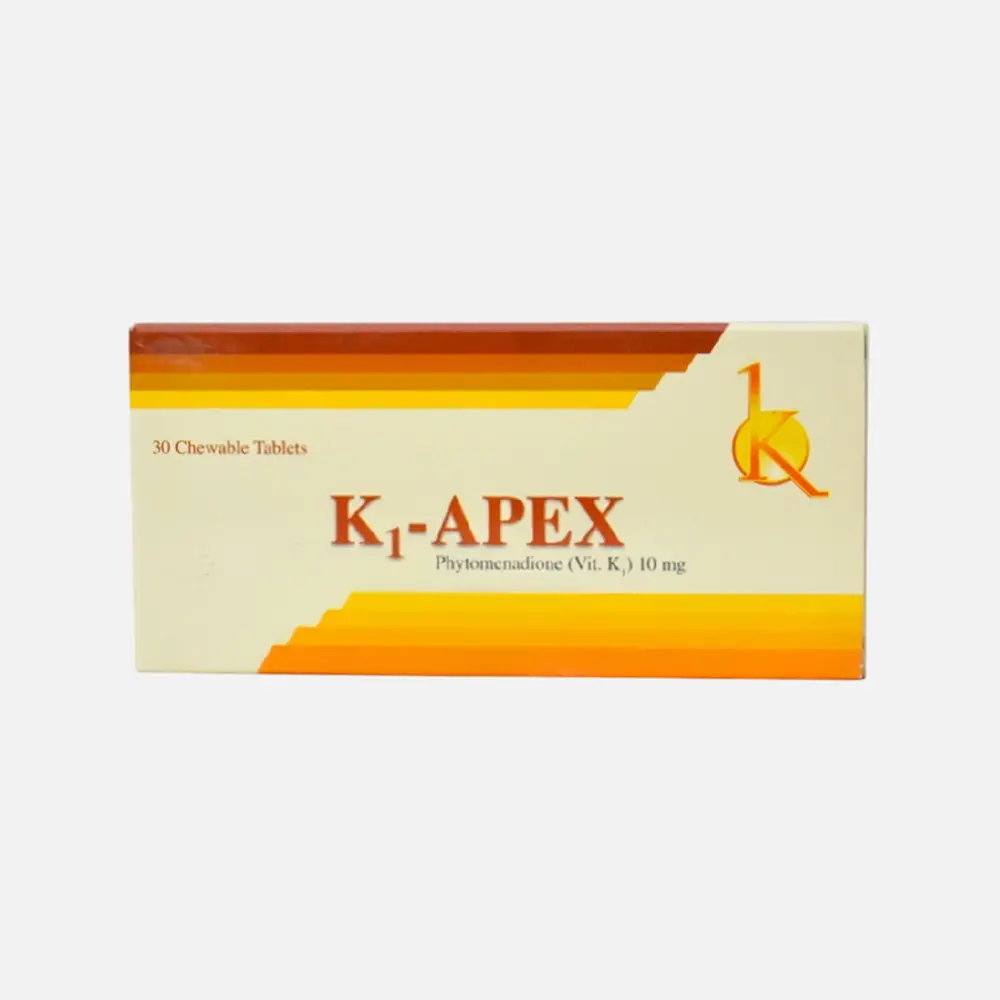 ك1-ايبكس اقراص لعلاج نقص فيتامين K 10 ميلجرام