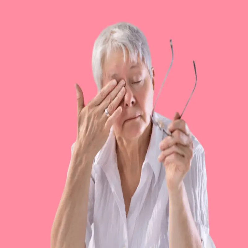 Treatment of eye infections in women over sixty 