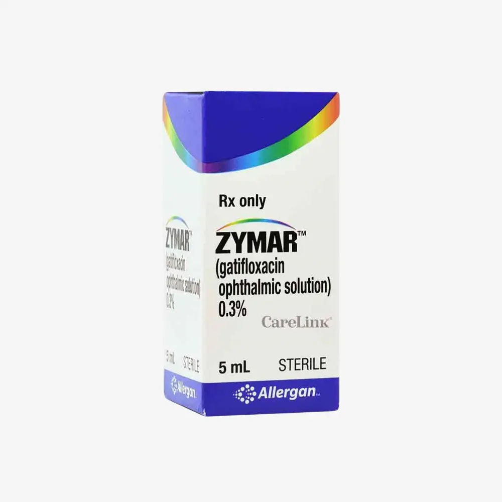 Zymar 5 ml eye drops 0.3%